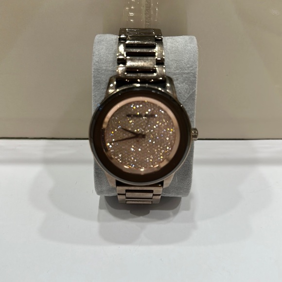 Michael Kors Kinley brown watch with crystals. Excellent condition. - Picture 2 of 4